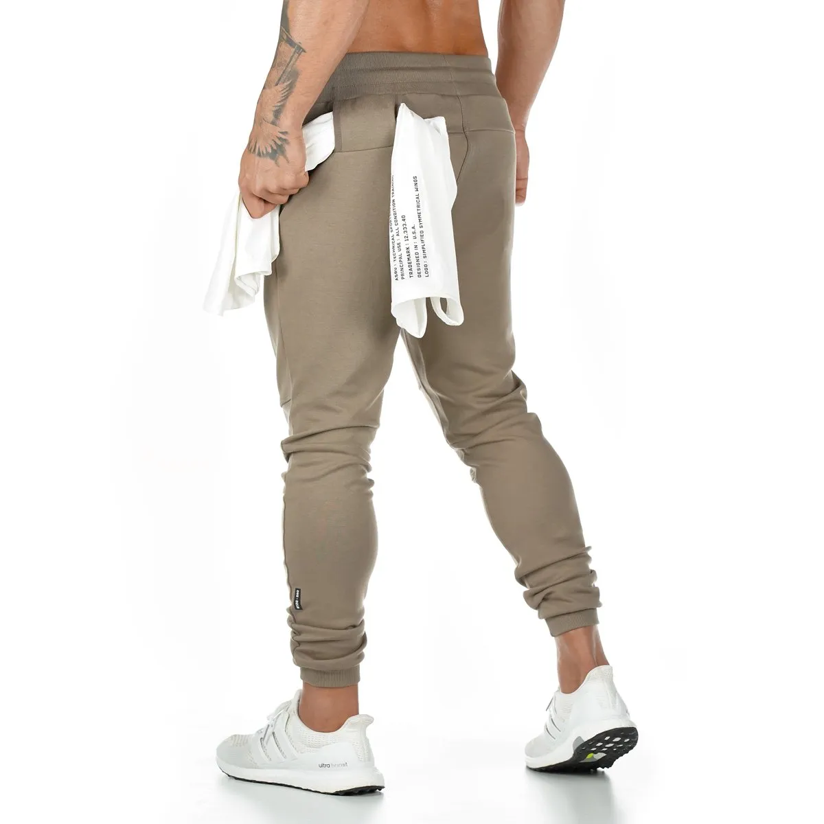 0218. Signature Utility Jogger - Greige
