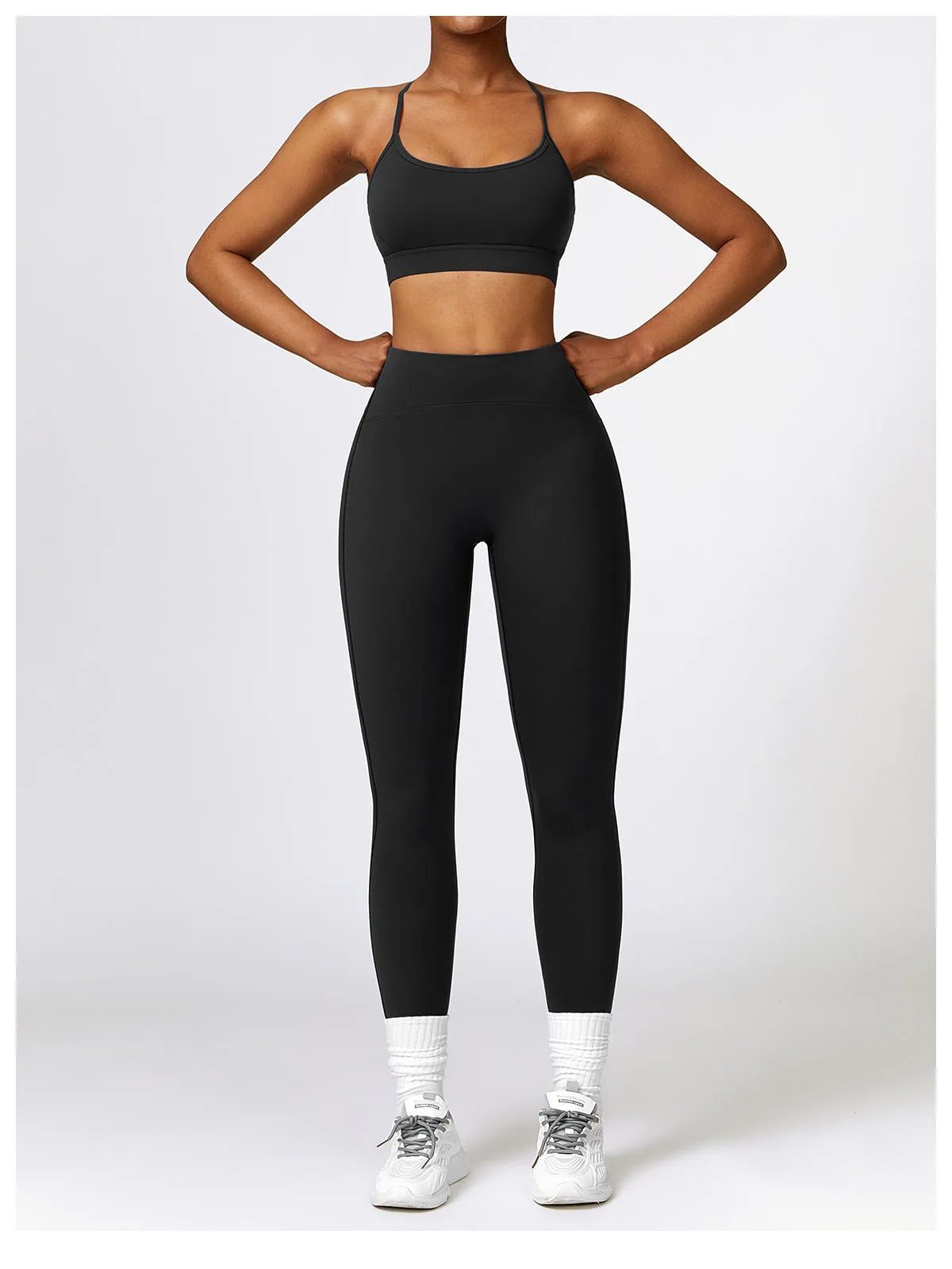 Airbrush High-Waist Bootcut Legging