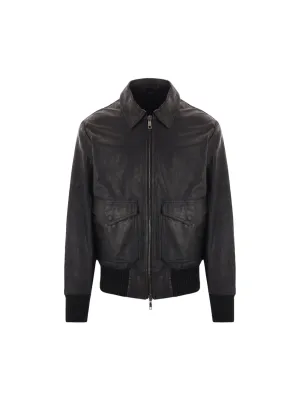 Aviator Leather Jacket
