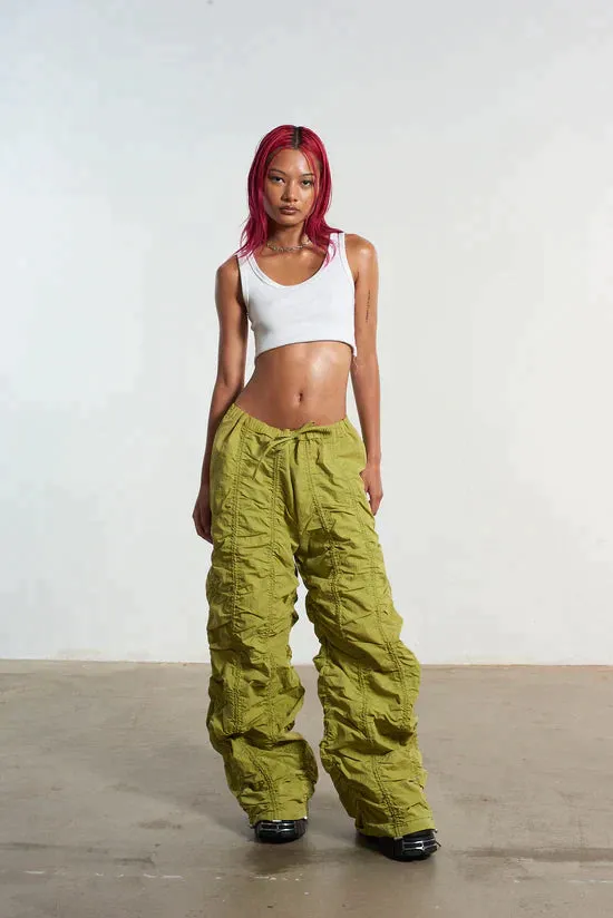 BUNGEE PARACHUTE PANT - GREEN
