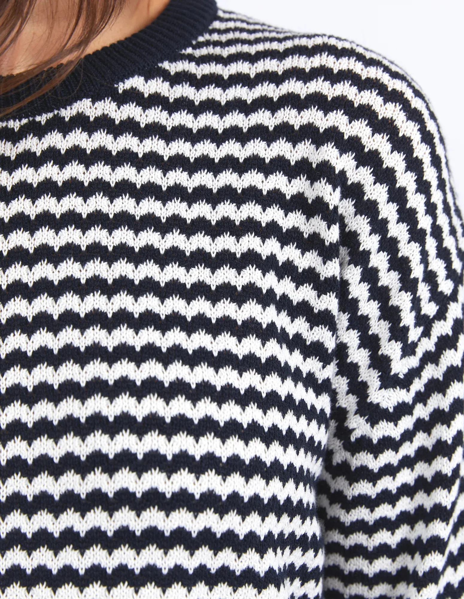 Elm Rosie Stripe Knit Top