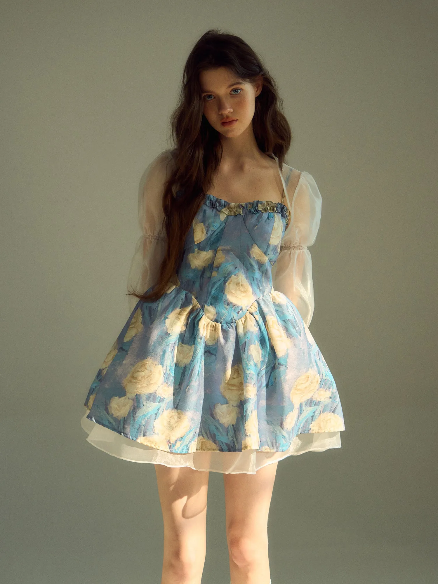Flower Princess Feminine Lace Bolero＆Blosue＆One-Piece