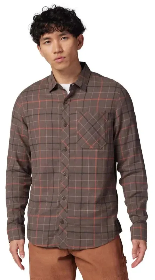 Fox SURVIVALIST STRETCH FLANNEL - Dirt