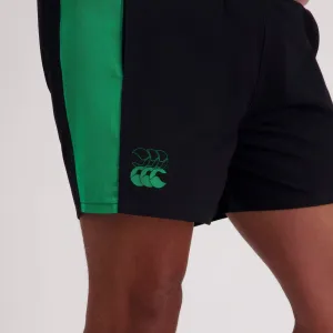 Fundamentals 5in Drill Short - black/green