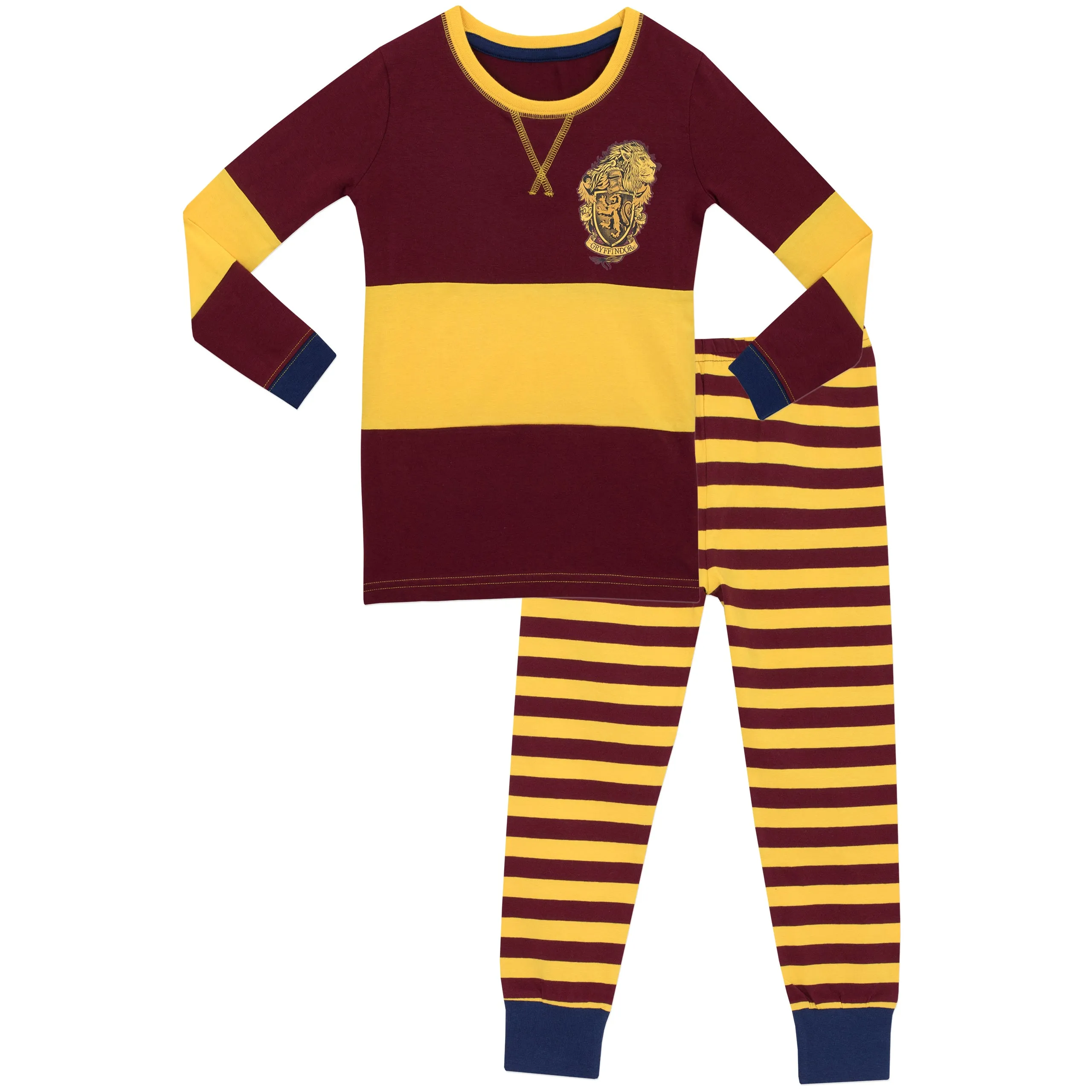 Girls Harry Potter Snuggle Fit Pyjamas - Gryffindor