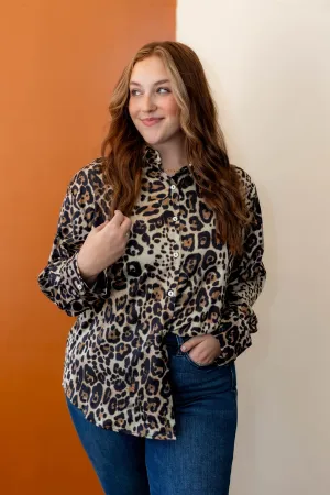 It's A Neutral Button Down Shirt