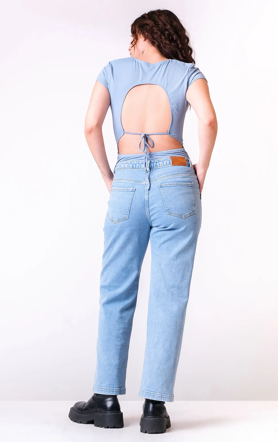 KEYHOLE BACK BODYSUIT