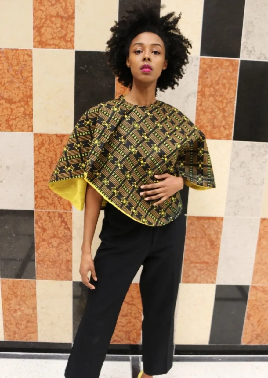 ORIANA REVERSIBLE CAPE TOP