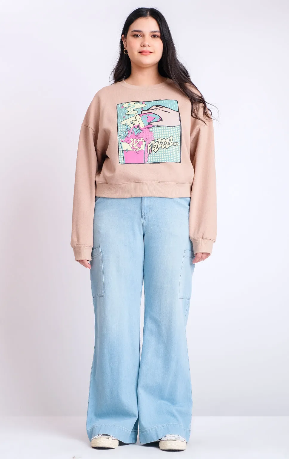 POTION CROPPED PULLOVER
