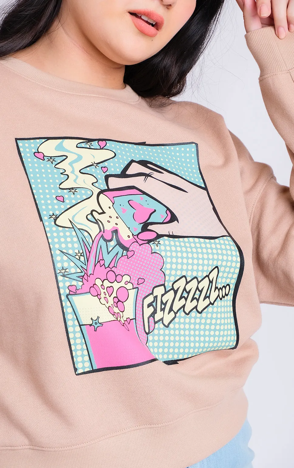 POTION CROPPED PULLOVER