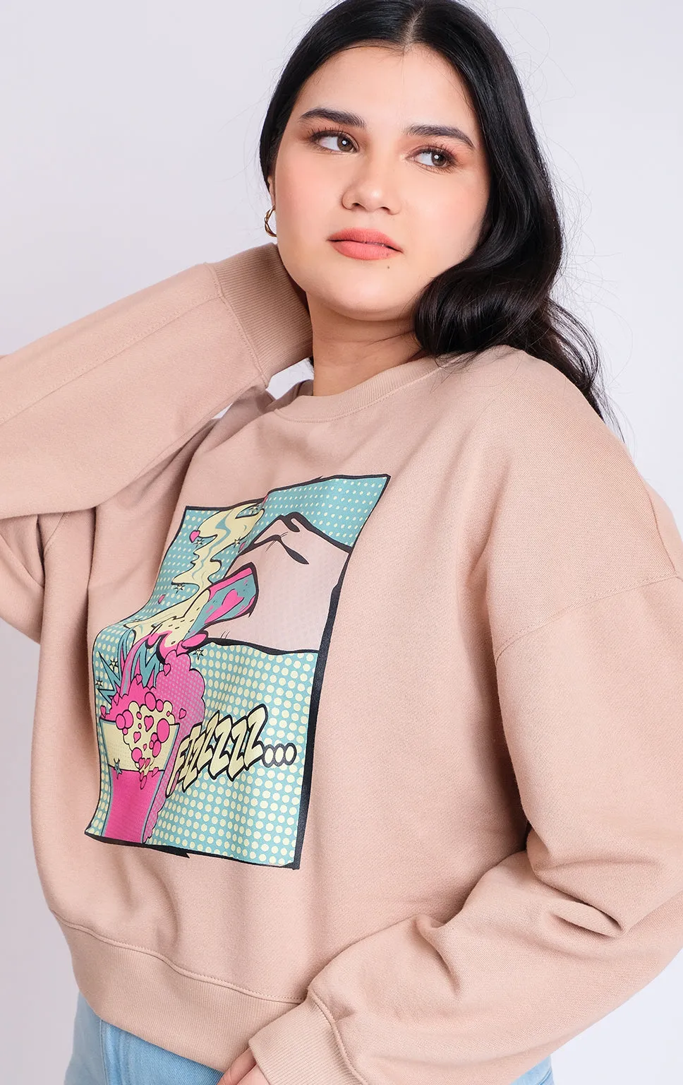 POTION CROPPED PULLOVER