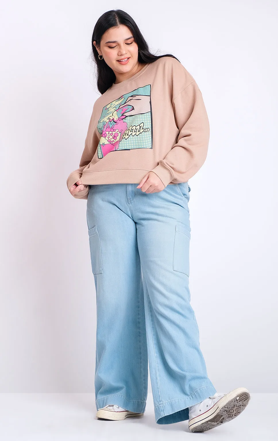 POTION CROPPED PULLOVER