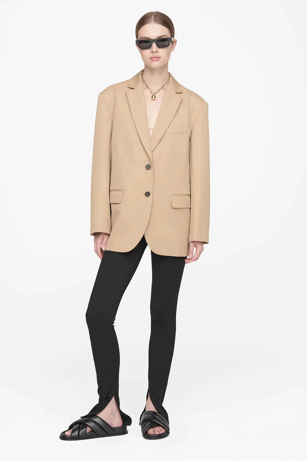 QUINN BLAZER - DEEP SAND