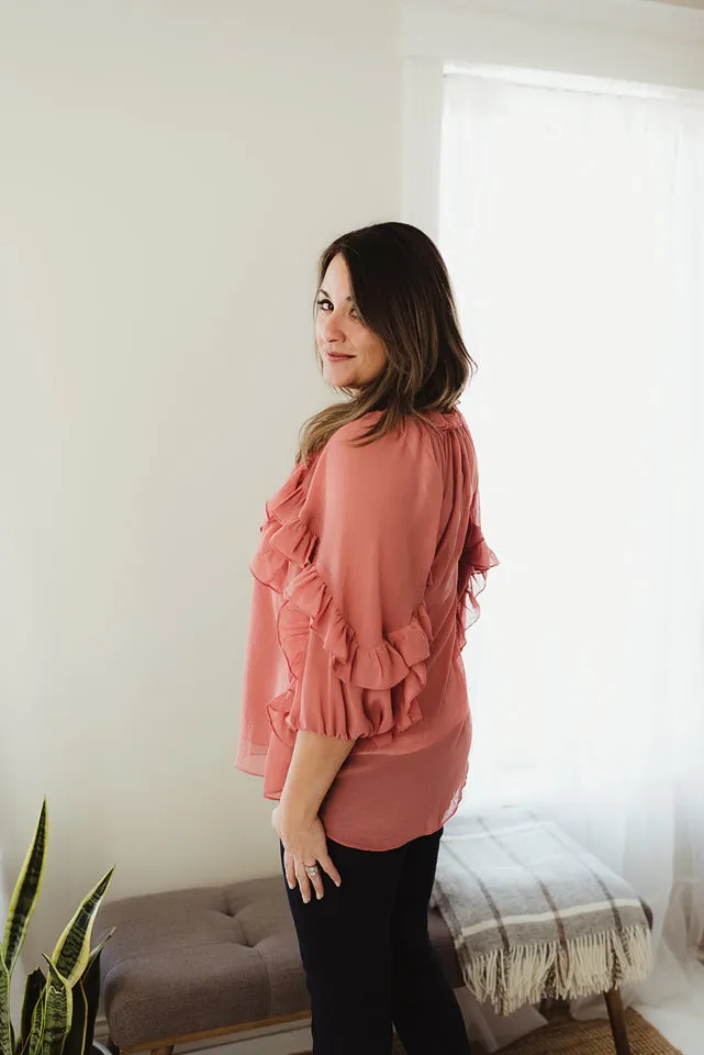 Ruffle Blouse