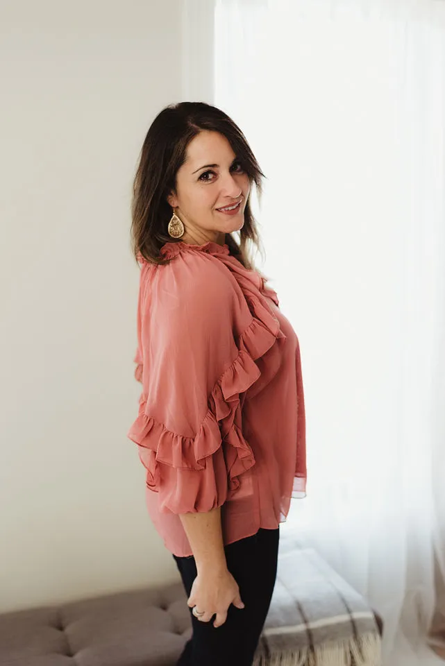 Ruffle Blouse