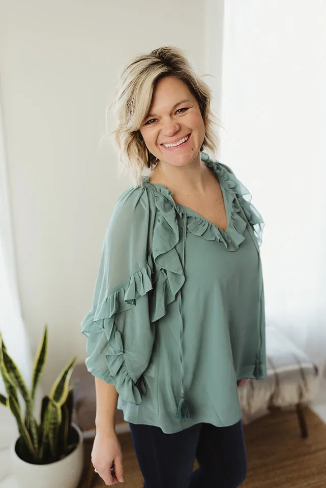 Ruffle Blouse