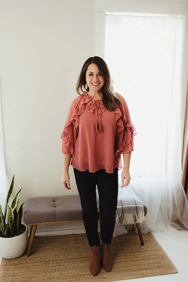 Ruffle Blouse