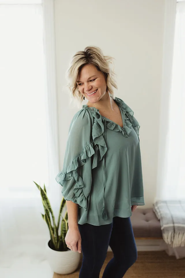 Ruffle Blouse