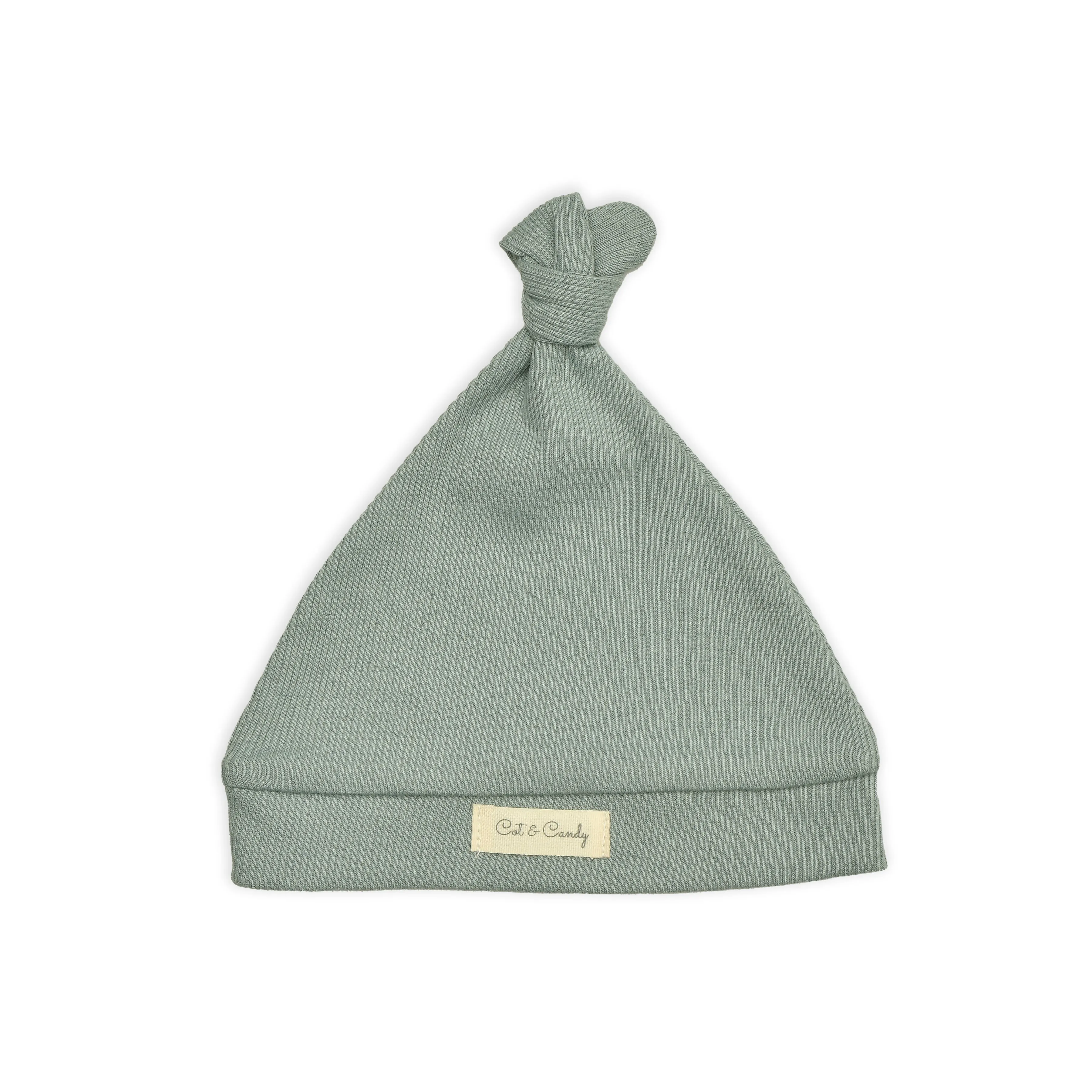Sea Foam Organic Beanie