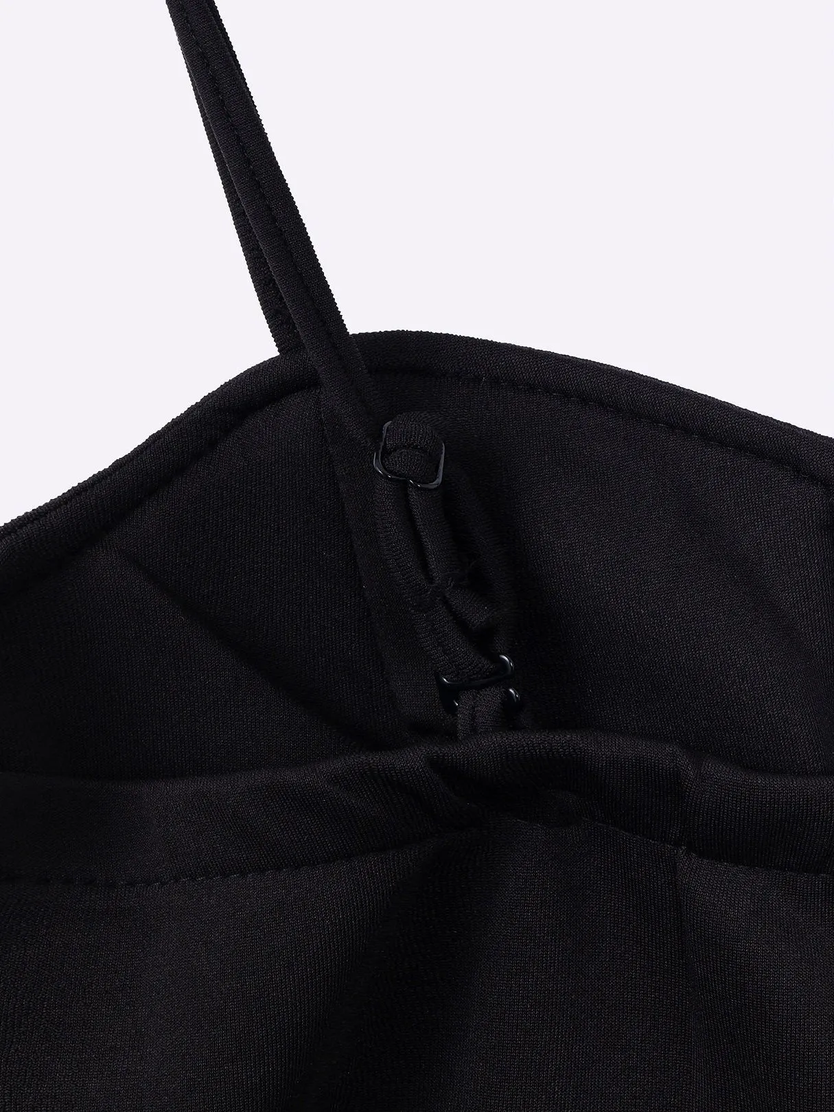 Wholesale Black Deep V Neck Sleeveless Zip Back Backless Sexy Dresses