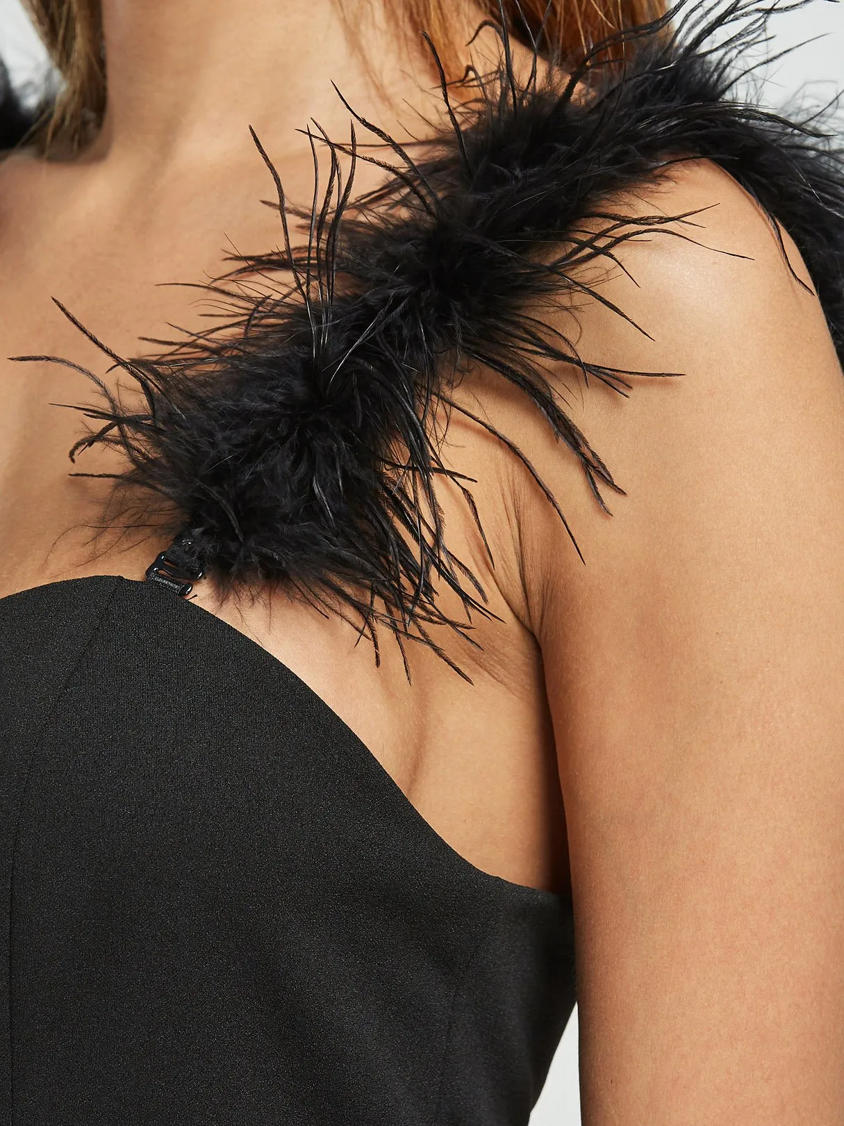 Wholesale Black Strapless Sleeveless Backless Spaghetti Strap Sexy Dresses
