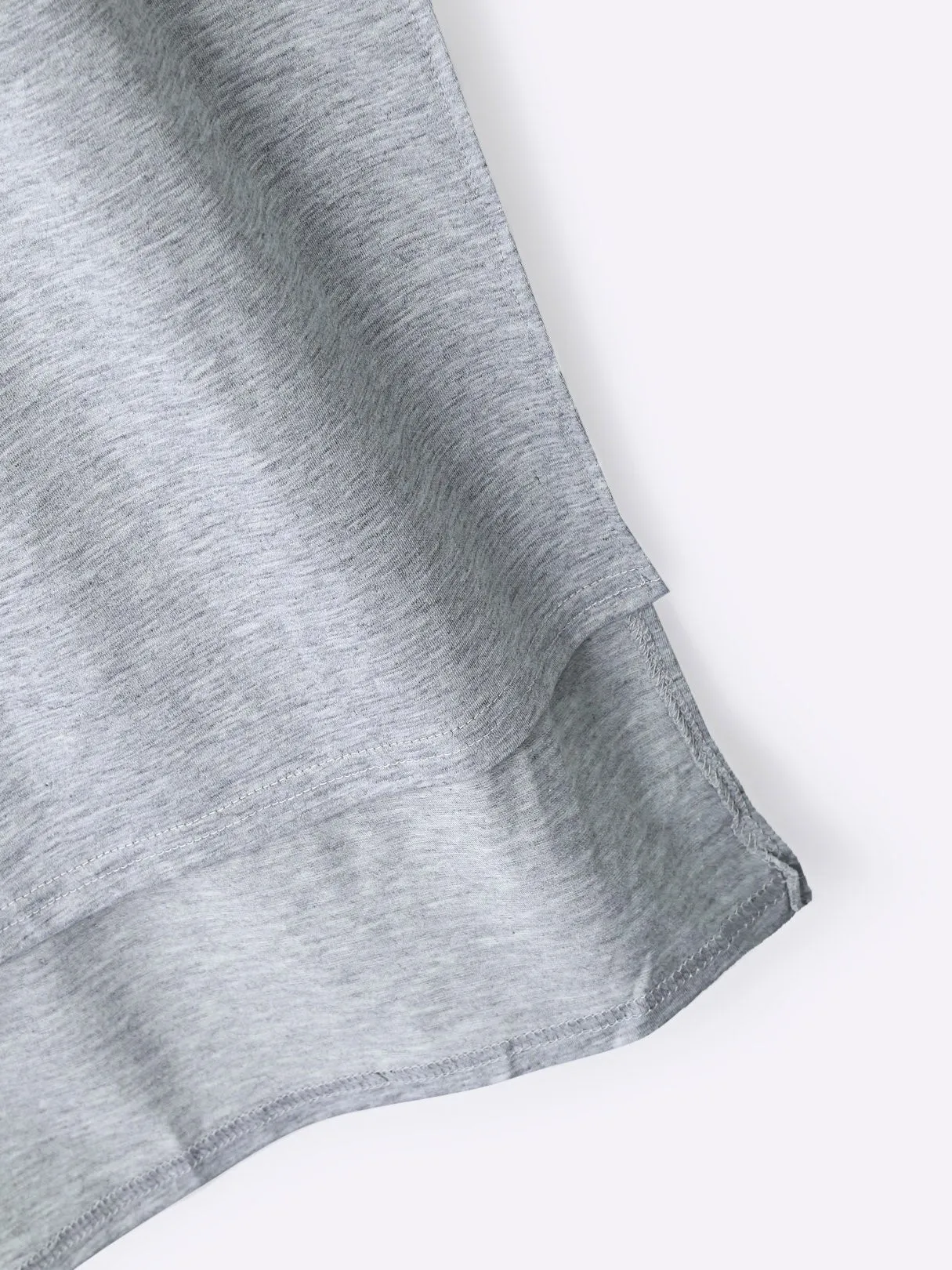 Wholesale Grey Round Neck Sleeveless Slit Hem Sexy Dress